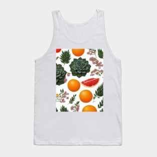 Chromatic Botanic Abstraction #57 Tank Top